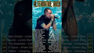 Best Alternative Rock 90s 2000s  Linkin Park Coldplay Nickelback Evanescence Creed Radiohead [upl. by Kellda945]