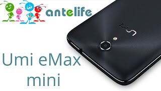 Обзор смартфона Umi eMax mini [upl. by Idnib624]