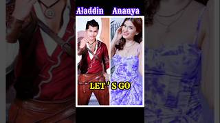 Aladdin 🆚 Ananya shorts youtubeshorts trending ananya trending youtube edit song [upl. by Anaert]