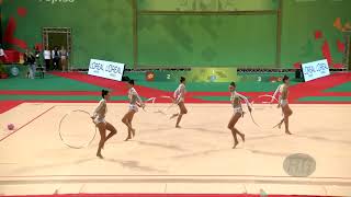 Italy ITA  2022 Rhythmic Worlds Sofia BUL  Qualifications 5 Hoops [upl. by Oppen]