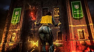 Gotham Knights  Perfect Cape Batgirl Gameplay Kirk Langstrom No HUD [upl. by Chuu556]