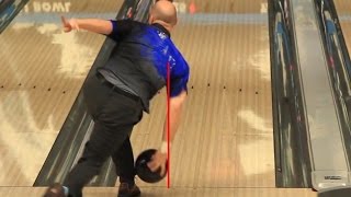 Analysis of the Modern 10Pin Bowling Swing and Release 2 by Dean Champ [upl. by Anael]