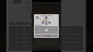 How to make instant damage II potion in Minecraft  Easy 😎😎 minecraft potions [upl. by Durrace335]