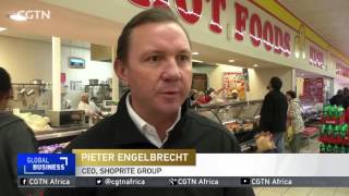 South Africas Shoprite introduces 40cent meals [upl. by Annaig]