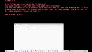 MBRErrorexe and Clutt666exe crashes windows 7 VMware Workstation [upl. by Japeth]