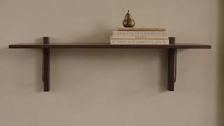 Presenting the Audo Copenhagen Corbel Shelf  Designed by Kroyer Saetter Lassen [upl. by Dedie]