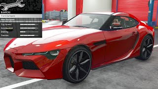 GTA 5  DLC Vehicle Customization  Dinka Jester RR 2020 Toyota Supra [upl. by Iblok268]