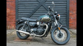 2023 Triumph Bonneville T100 at West Coast Triumph Glasgow [upl. by Ellives]