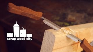 How to make a DIY draw knife from an old file [upl. by Gewirtz]