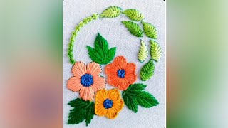 Awesome Bee Hoops Embroidery Stitching foryou hoops stitching fbreels viral handiwork reels [upl. by Dnomsaj]