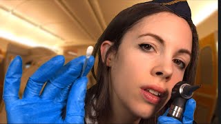 ASMR  1st Class Ear Cleaning Unclogging Your Ears [upl. by Yvon]