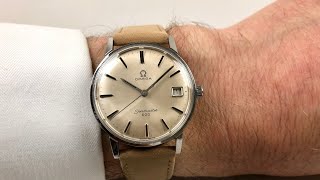 Omega Seamaster Ref 136011 circa 1965  Steel [upl. by Zetnahs]