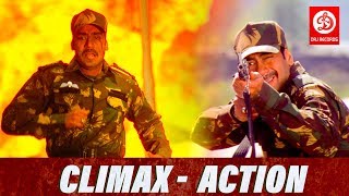 Ajay Devgns Best Action Scenes  Bollywood Action Movies  Action Scenes From Zameen Movie [upl. by Buiron]