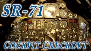 SR71 Cockpit Checkout [upl. by Ynnol]