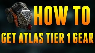 Call of Duty Advanced Warfare Atlas Tier 1 Gear How To Guide [upl. by Roobbie]