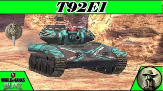 T92E1  World of Tanks Blitz [upl. by Banna835]