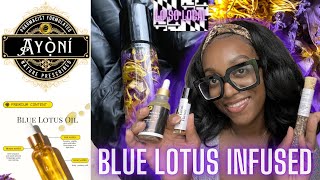 Blue Lotus Flower Tea All Over Oil  Infused Perfume Roller  Ayoni Wellness  LSL baltimore [upl. by Gnoud]