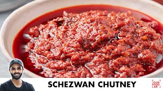 Schezwan Sauce Recipe  Never buy Schezwan Sauce again  बाज़ार जैसी शेजवान चटनी  Chef Sanjyot Keer [upl. by Eelynnhoj]