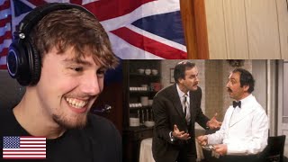 American Reacts to Top 10 Fawlty Towers Moments [upl. by Morven655]