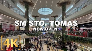 The Newest Modern Design of SM Malls  SM City Sto Tomas Batangas is NOW OPEN  Philippines [upl. by Losyram]