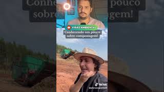 Grandes leiras de Compostagem noticias meioambiente curiosidades meioambientebrasil [upl. by Griffy]