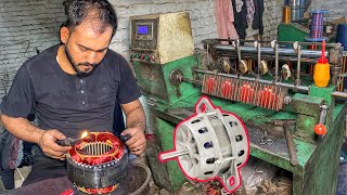 Amazing Manufacturing Process of Washing Machine Motor in Factory [upl. by Mannie657]