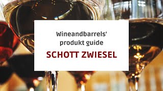 Schott Zwiesel Vervino wine glass  Wineandbarrels AS [upl. by Yrrehc320]