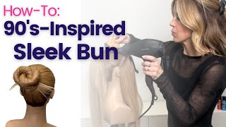 Unlocking the Secrets of a Trendy 90s Bun [upl. by Elamaj]