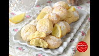 Biscotti morbidi al limone senza burro facilissimi [upl. by Brietta]