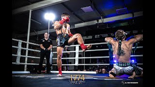 1774 Muaythai Series  6th Edition  Max McVicker Muay U vs Pinpetch Banchamek Gym [upl. by Annayhs]