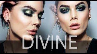 Kat Von D Divine Collection  Done Quick  Linda Hallberg Tutorials [upl. by Adnilreh]