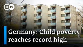 Report High level of poverty in Germany  DW News [upl. by Eanert]