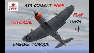 IL2 1946 TUTORIAL on ENGINE TORQUE EFFECT IN COMBAT game video [upl. by Nnaael455]