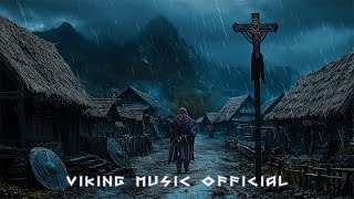 Norse Legends amp Dark Folk Music  Dark Ambience from a Viking Village  Dark FolkShamanic Drums [upl. by Pfeffer]