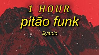 YANIC  PITÃO FUNK Slowed  1 hour [upl. by Aciruam]