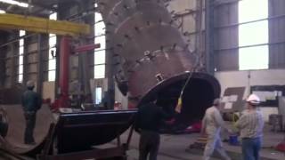 Pressure vessel lifting [upl. by Ahsaeit967]