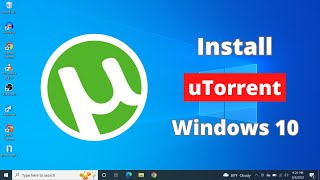 How to Download and Install uTorrent in Windows 10 2024 [upl. by Avik]