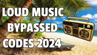 LOUD MUSIC BYPASSED Roblox Ids WORKING 2024 [upl. by Newel]