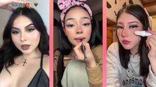 Aesthetic makeup 2023  makeup tutorial tiktok compilation [upl. by Quincey]