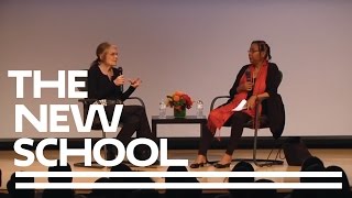 bell hooks amp Gloria Steinem at Eugene Lang College [upl. by Aicelaf]