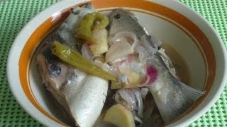 Paksiw na BangusVinegard Milkfish Stew [upl. by Assenav]