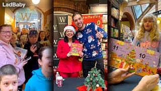 Amazing LadBaby Christmas book signing 2023 🎄❤️ [upl. by Forelli]