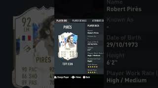 How good is Pires in FIFA 23 Full review in the description shorts fifa fut [upl. by Adnahc402]