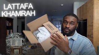 Unboxing Lattafa Khamrah Honest Review [upl. by Curtice]