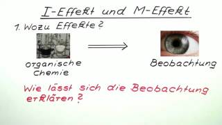 IEffekt und MEffekt  Chemie  Organische Chemie [upl. by Lledualc917]