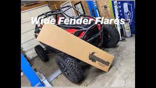 RZR TURBO S UPDATE Plus MUDBUSTERS WIDE FENDER FLARES [upl. by Buckels349]