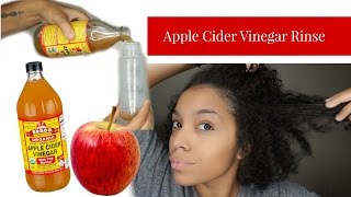 How To Do An Apple Cider Vinegar Rinse ACV Rinse On Your Hair  Mix  Benefits [upl. by Atinoj]