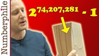 New Worlds Biggest Prime Number PRINTED FULLY ON PAPER  Numberphile [upl. by Khichabia]