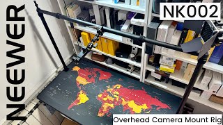 NEEWER NK002  Overhead Camera Mounting Rig  Perfect for Photos and Videos [upl. by Anaahs]