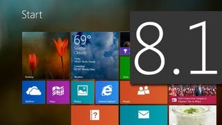 Windows 81 Preview Demo [upl. by Choo697]